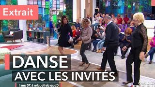 Faustine Bollaert prend un cours de danse !