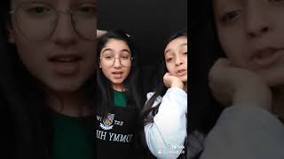 Xalam Qizi Ile Tik Tok Vidiosu Cekdik