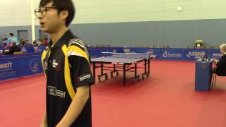 Aus Open 2016 MS Qual Rd: LIM Hyunjo (AUS) vs HAIQAL Muhamad Ashraf (MAS)
