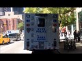 WALK AROUND OF BRAND NEW NYPD BOMB SQUAD UNIT ON W. 42ND ST. IN HELL'S KITCHEN, MANHATTAN, NEW YORK.
