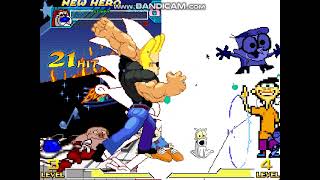 Mugen Battle Team 90S Nickelodeon Vs Team 90S Cartoon Network