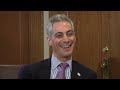 Mayor Emanuel's first year - FULL INTERVIEW