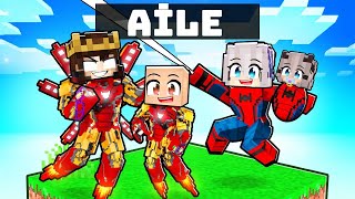 Minecraftta Süper Kahraman Ai̇lesi̇ne Dönüştük  - Minecraft