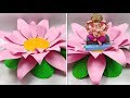 Ganpati Decoration Ideas For Home|Ganpati Makhar Decoration Idea|Lotus Flower/Lotus Asan for Ganpati