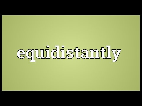 Header of equidistantly