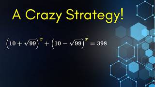 A Nice Olympiad Exponential Problem