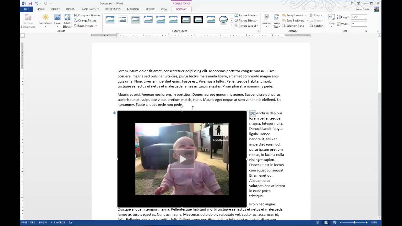 can i insert pdf into word document