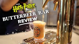 Tasting EVERYTHING at the Butterbeer Bar | Harry Potter Store New York