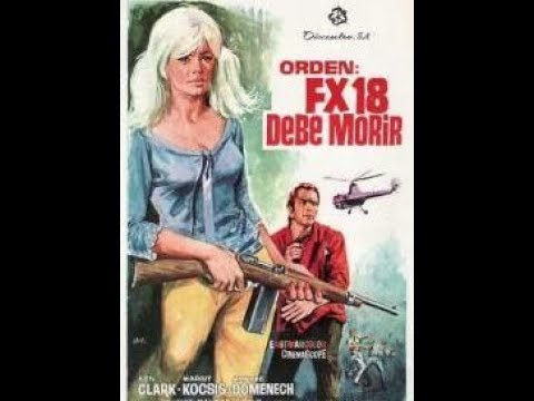 KEN CLARK in FX-18: SECRET AGENT USA, 1964. Euro-Spy. FULL movie in English.