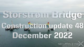Storstrøm Bridge Construction update 48 December 2022