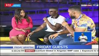 Betty hangs out with Big Shaq and Big Tobz on Friday Briefing