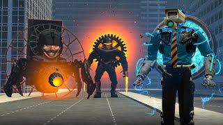New Upgraded Cameraman Ch4D Vs All Skibidi Toilet Bosses - Garrys Mod