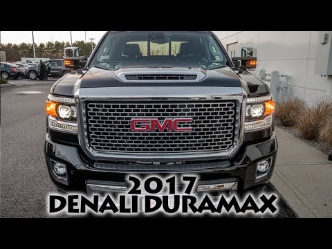 2017 Sierra Denali 2500HD Duramax Diesel - First Look! 2017 Sierra Denali 2500HD Duramax Diesel - First Look!