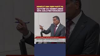 Ak Partili Ahmet Zenbilciden Dem Partiye Tepki Kayyum Hizmetlerini Niye Anlatmıyorsunuz?