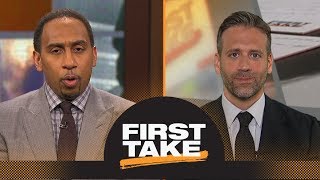 Stephen A. and Max Kellerman clash on where the Spurs will trade Kawhi Leonard | First Take | ESPN Stephen A. and Max Kellerman clash on where the Spurs will trade Kawhi Leonard | First Take | ESPN