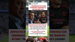 Fenerbahçeden Kerem Aktürkoğlu Bombasi Ali̇ Koçtan Emi̇r Geldi̇