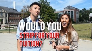 Would You Strip for Your Tuition?