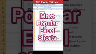 Ms Excel Tricks Excel Go To Special Excel Constant Functions
