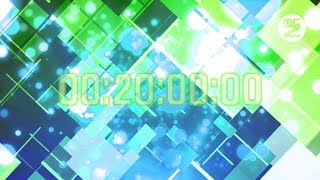 Countdown Timer 20 Minutes Countdown Music Mix Just Shapes And Beats