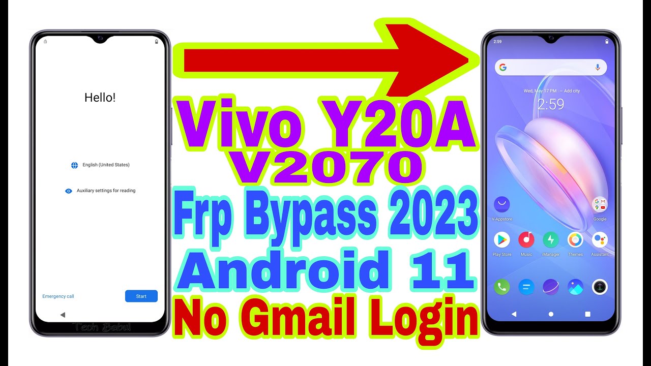 Vivo Y20A (V2070) Android 11 Frp Bypass | New Trick 2023 Vivo Y20A (V2070) Android 11 Frp Bypass | New Trick 2023