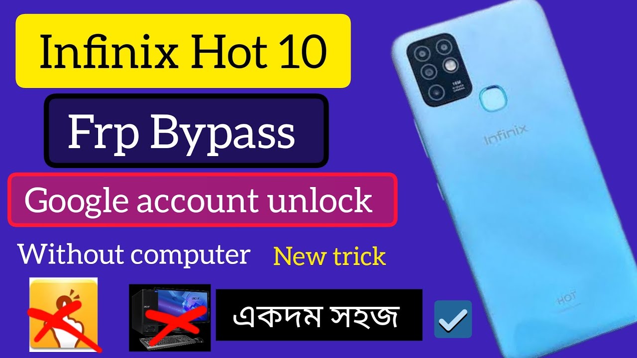 Infinix Hot 10 Frp Bypass, Infinix X682c Google account Infinix Hot 10 Frp Bypass, Infinix X682c Google account