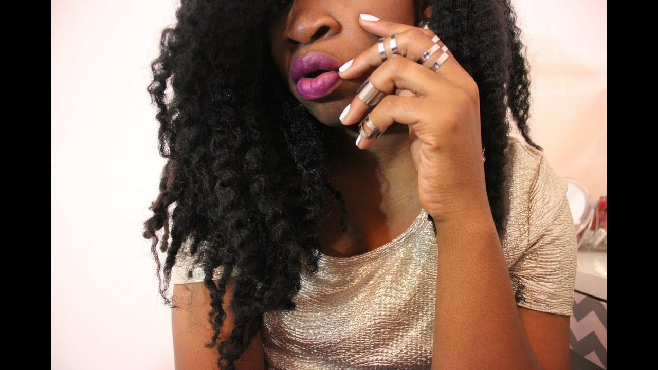 Crochet Braids with Hair Pin: Tutorial - YouTube
