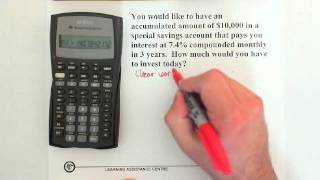 10. Compound Interest: Present Value/Future Value