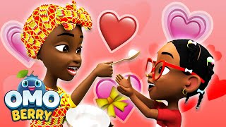 Please Be My Valentine! | Valentines Day Song for Kids | OmoBerry