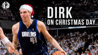 All Of Dirk Nowitzki Nba Career Christmas Day Performances Mavericks History
