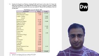 Lecture 8 - Partnership Final Accounts - Part 8 - Account - 12th Commerce - Maharashtra State Board