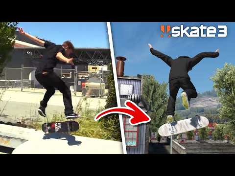 The hardest manual trick I have ever done SKATE 3 CHALLENGE!