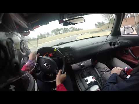 Slides and drifts in a Honda S2000 at Barber Motorsports Park