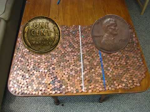 pennies million cuts dollars budget visualization obama
