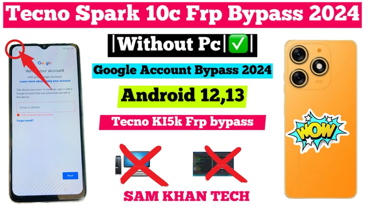 Tecno Spark 10c {KI5k} Frp Bypass 2024 Without PC | All Tecno Spark 10c {KI5k} Frp Bypass 2024 Without PC | All