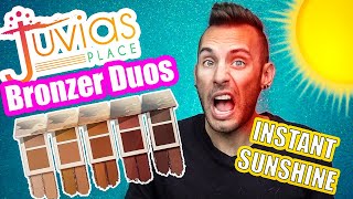 Instant Sunshine?!?! JUVIA'S PLACE Bronzed Duo Review!