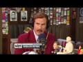 Shea calls in and talks to Ron Burgundy 12/5/13