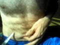 Knife Play with My Hairy Navel. (NavelKnife05-2)
