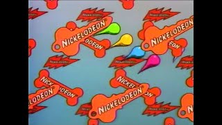 Nickelodeon Ident - Flying Logos Paint Drops 1985