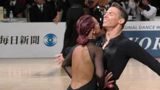 4K 2017 WDSF World Open Latin in Tokyo | Marius Andrei Balan - Khrystyna Moshenska, GER | Rumba