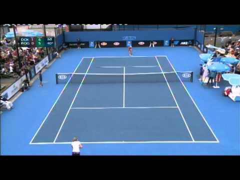 AO Play-off ハイライト: Jエレナ Dokic v Olivia Rogowska