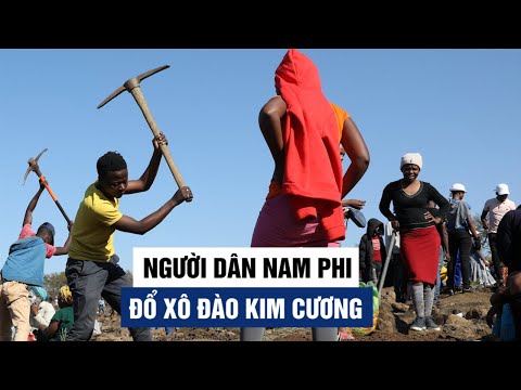 'Đá tinh thể' làm bùng lên cơn sốt đào kim cương ở làng quê Nam Phi