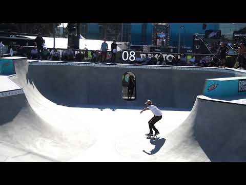 ALEX SORGENTE DEW TOUR LONG BEACH PRO BOWL JAM HEAT ONE