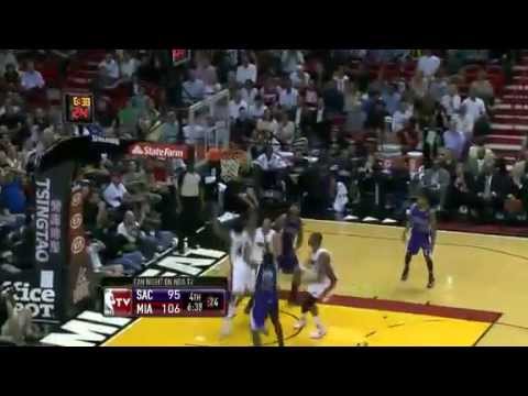 Miami Heat Boston Celtics on Miami Heat Vs Sacramento Kings Dwyane Wade 30 Pts 10 Ast Vs