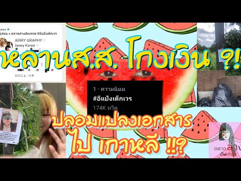อีแป้งเด็กเวร หลานส.ส.โกงเงินอัลบั้มติ่งเกาหลี !? ปลอมแปลงเอกสารไปเรียนเกาหลี !!?