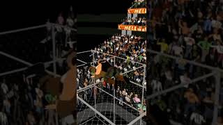 Mive Powerslam In Hell In A Cell On The Top Of The Cage