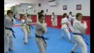 מועדון יובל לקראטה - אימון ילדים yuval's karate club - chiidren training