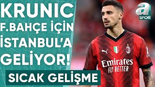 Fenerbahçenin Yeni Transferi Rade Krunic İstanbula Geliyor A Spor 901 11.01.2024