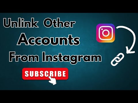 How to unlink other accounts from Instagram account || How to unlink other accounts from Instagram account ||