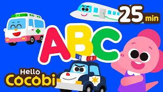 Abc Song Compilation Vehicle, Jobs, Animals Nursery Rhymes For Kids Hello Cocobi
