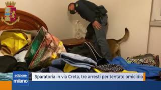 Sparatoria in via Creta, tre arresti per tentato omicidio